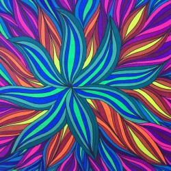 combine neon and regular markers adult coloring book coloring tips