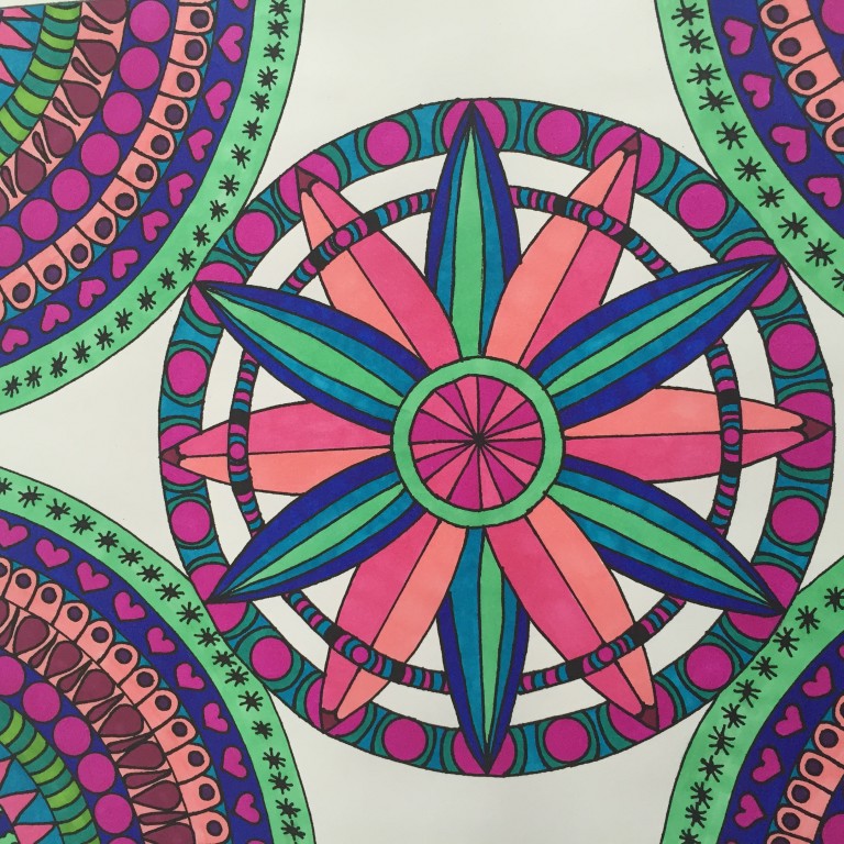 Sharpie Markers, Gel Pens, Colored Pencils for Adult Coloring Books