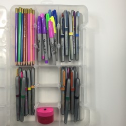 art supply storage case