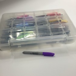 art supply storage case