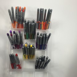 art supply storage case