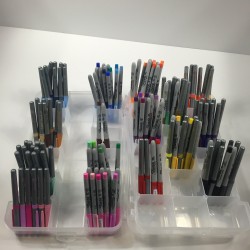 art supply storage case